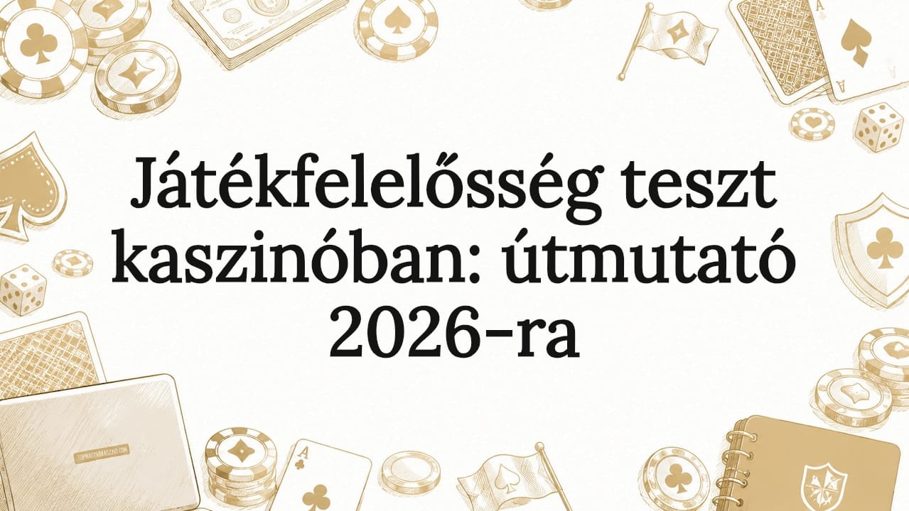 Játékfelelősség teszt kaszinóban: útmutató 2026-ra