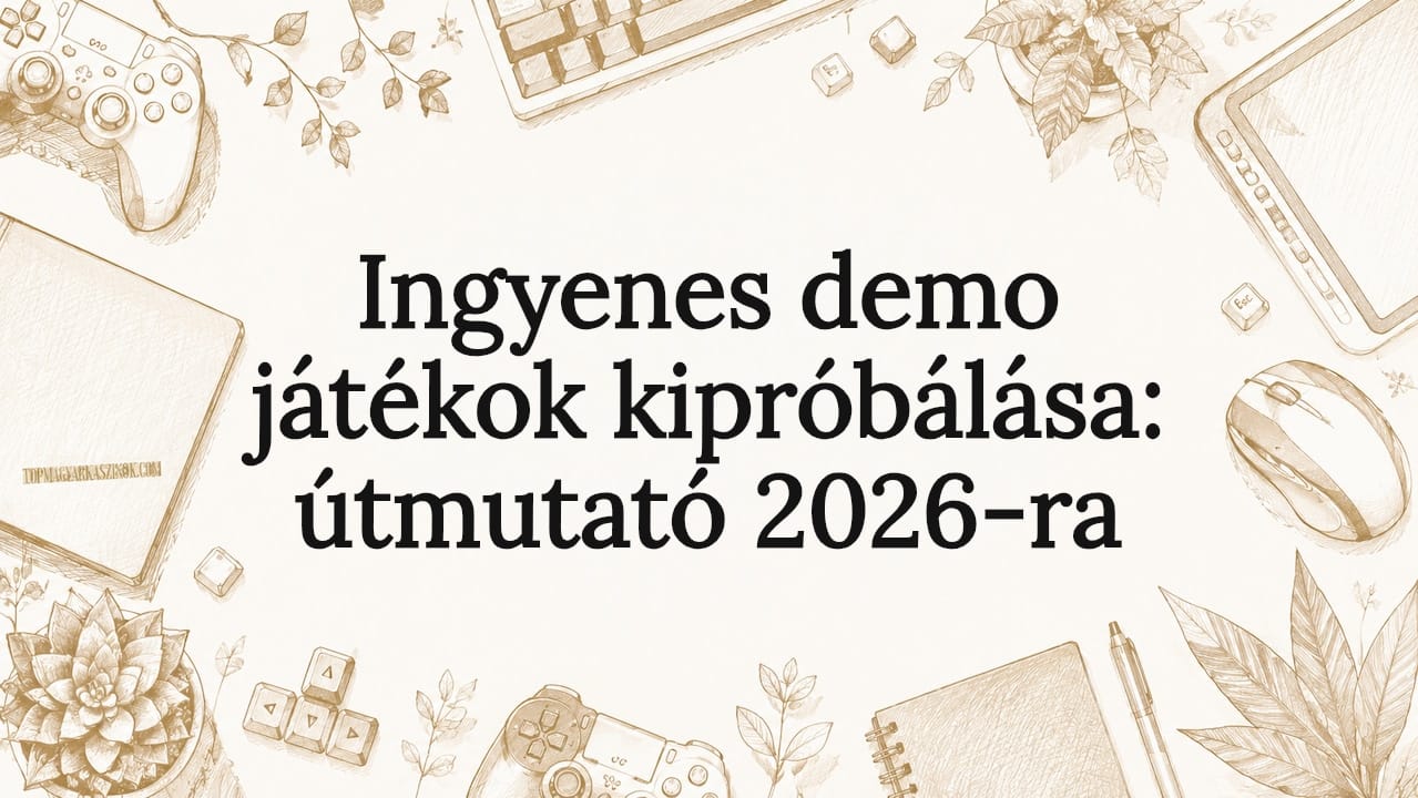 Ingyenes demo játékok kipróbálása: útmutató 2026-ra