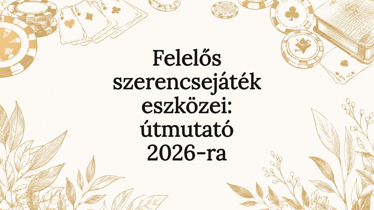 Felelős szerencsejáték eszközei: útmutató 2026-ra