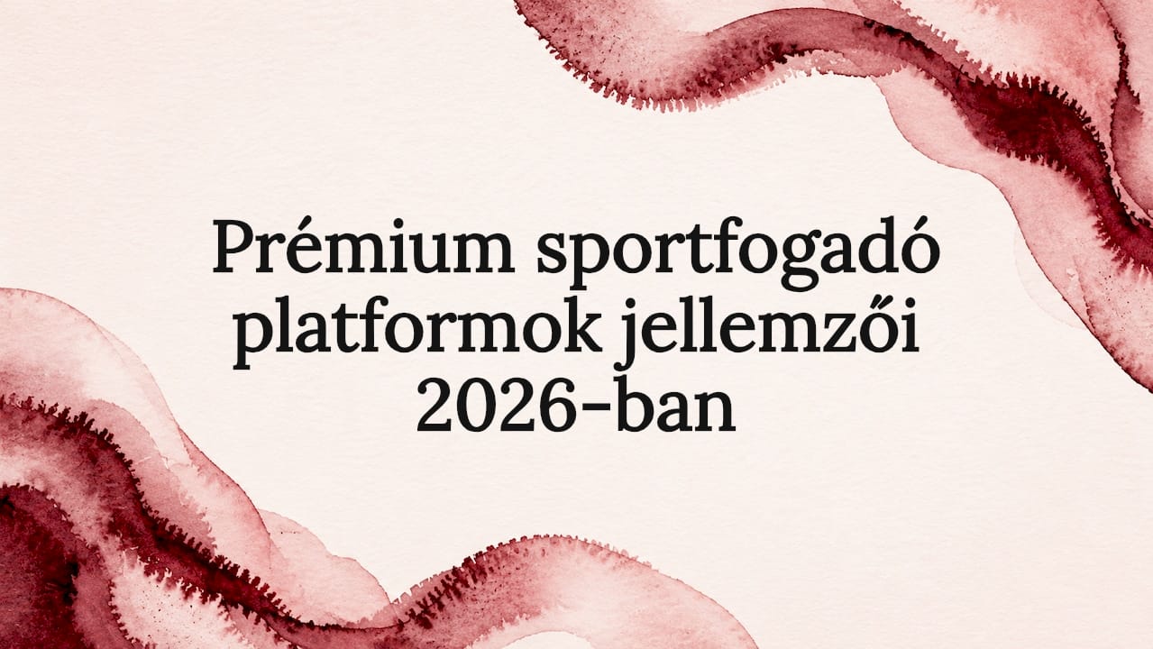 Prémium sportfogadó platformok jellemzői 2026-ban