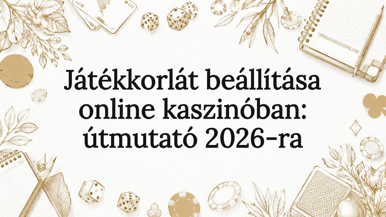 Játékkorlát beállítása online kaszinóban: útmutató 2026-ra
