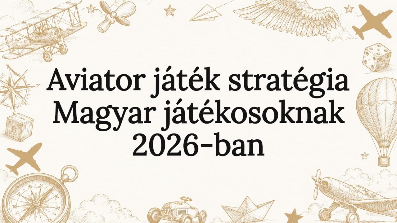 Aviator játék stratégia Magyar játékosoknak 2026-ban