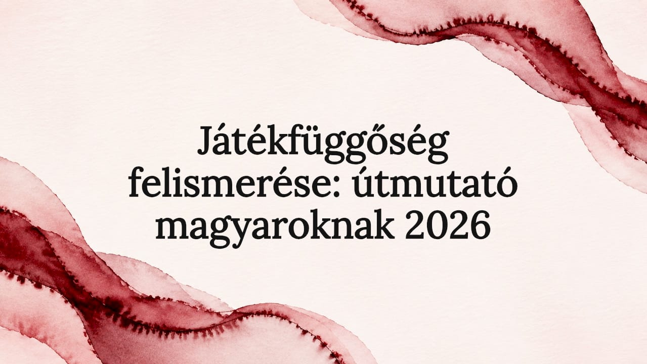Játékfüggőség felismerése: útmutató magyaroknak 2026