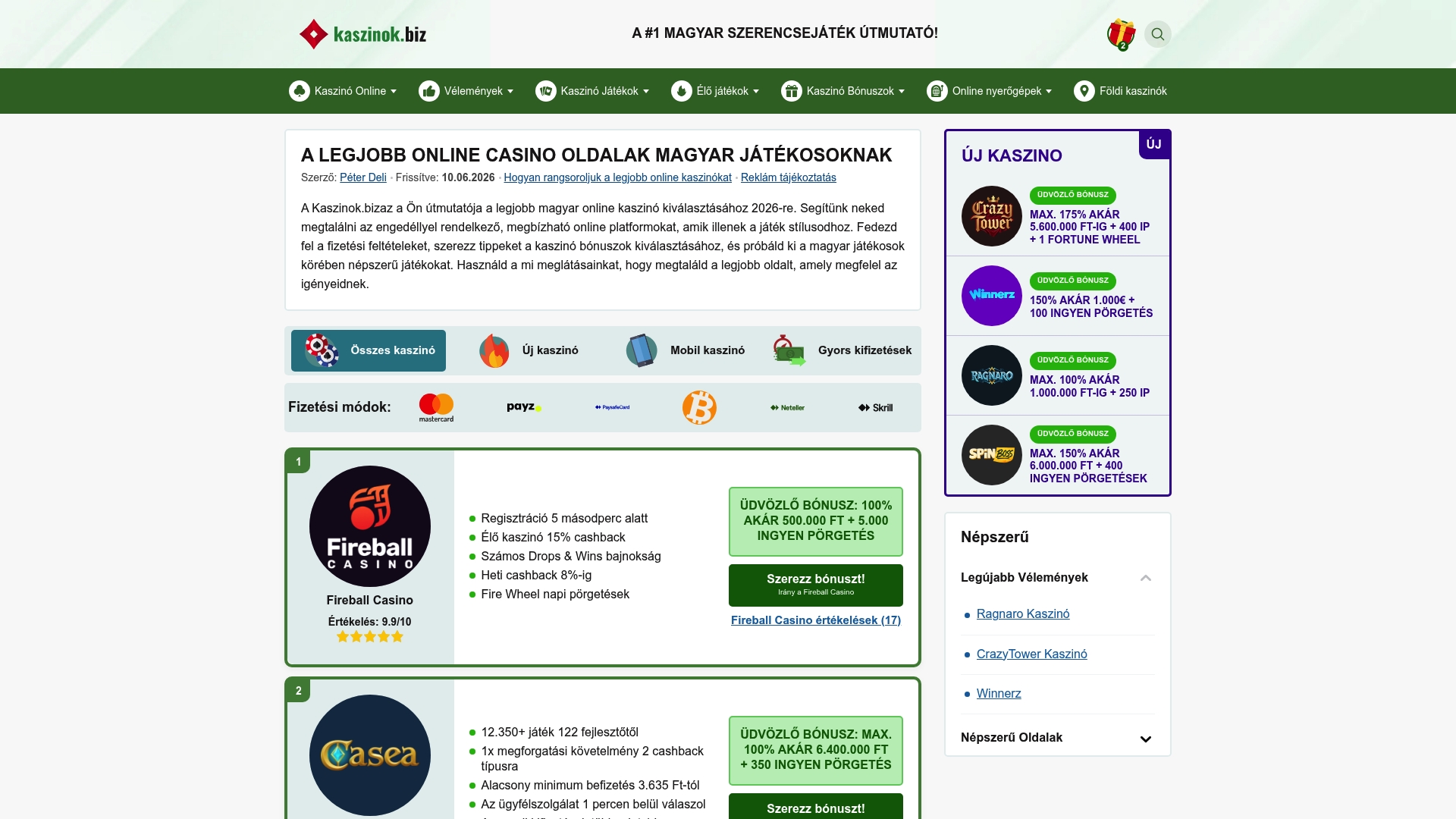 https://kaszinok.online