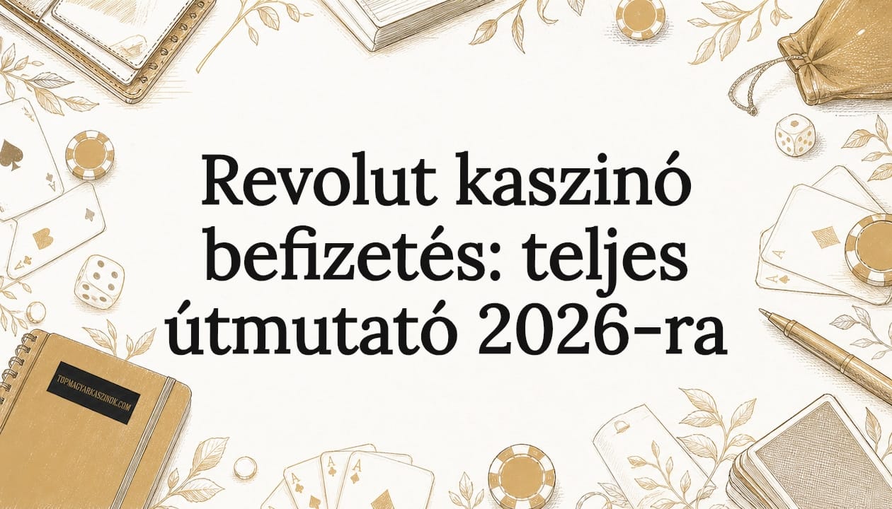Revolut kaszinó befizetés: teljes útmutató 2026-ra