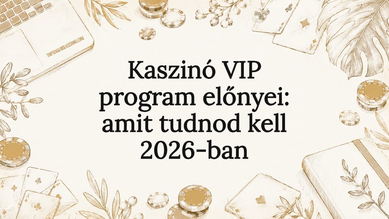 Kaszinó VIP program előnyei: amit tudnod kell 2026-ban