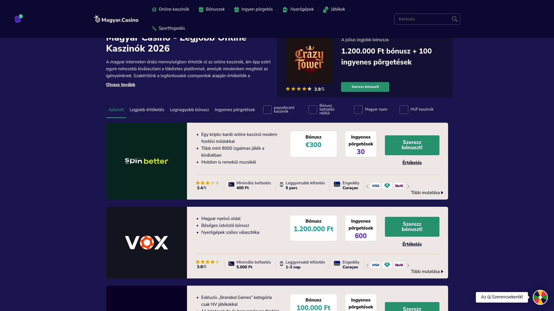 https://magyar.casino.hu