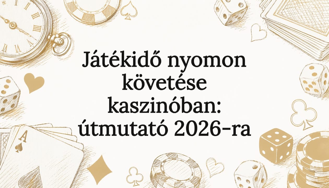 Játékidő nyomon követése kaszinóban: útmutató 2026-ra