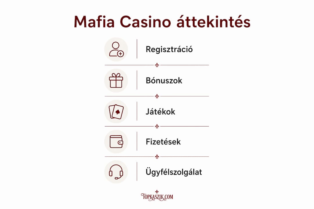 Mafia Casino – minden, amit tudni érdemes (infografika)