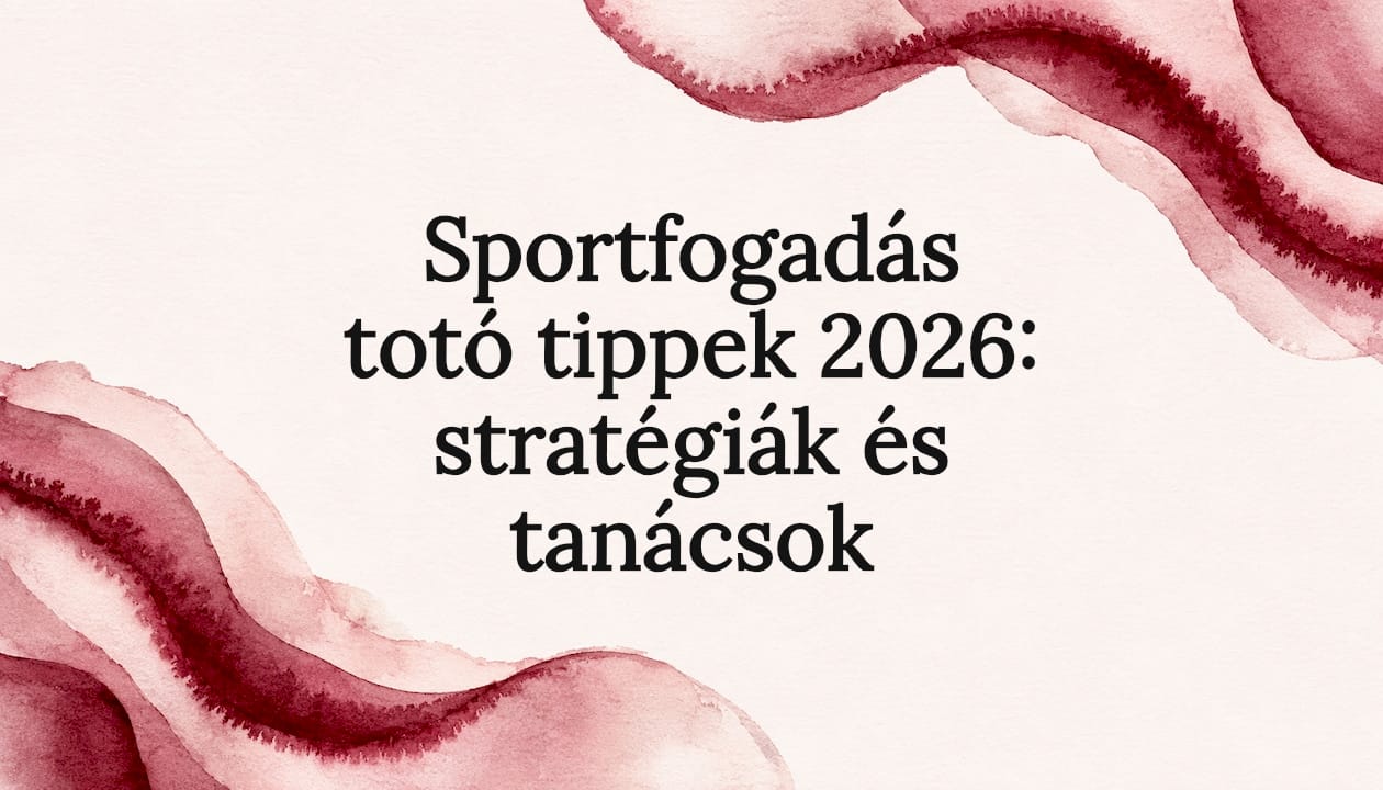 Sportfogadás totó tippek 2026: stratégiák és tanácsok