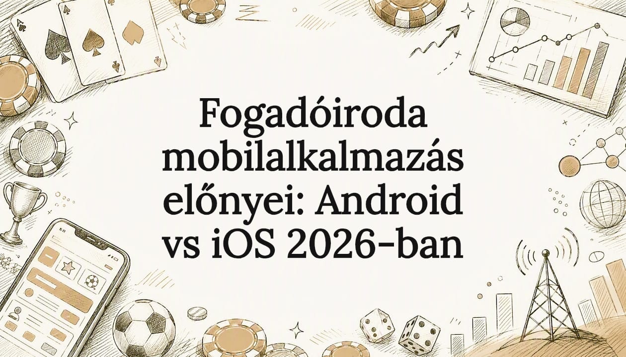 Fogadóiroda mobilalkalmazás előnyei: Android vs iOS 2026-ban