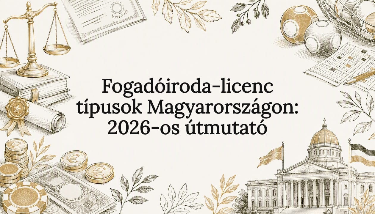 Fogadóiroda-licenc típusok Magyarországon: 2026-os útmutató