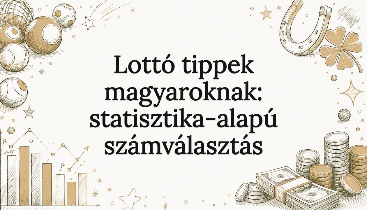 Lottó tippek magyaroknak: statisztika-alapú számválasztás