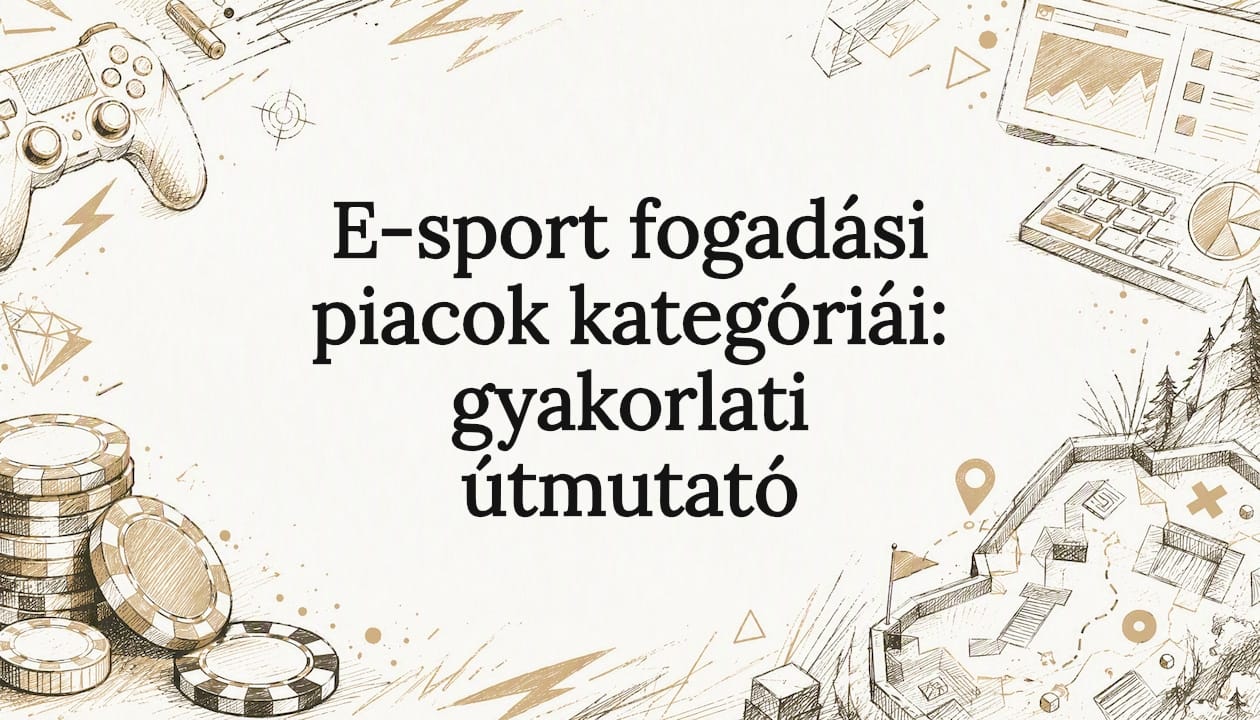 E-sport fogadási piacok kategóriái: gyakorlati útmutató