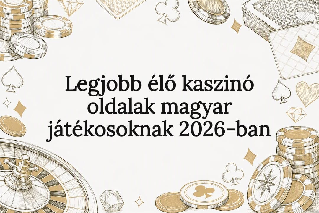Legjobb élő kaszinó oldalak magyar játékosoknak 2026-ban