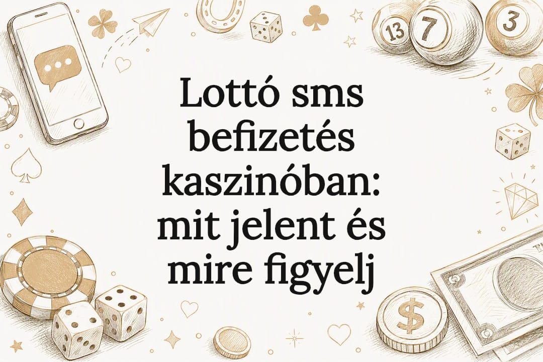 Lottó sms befizetés kaszinóban: mit jelent és mire figyelj
