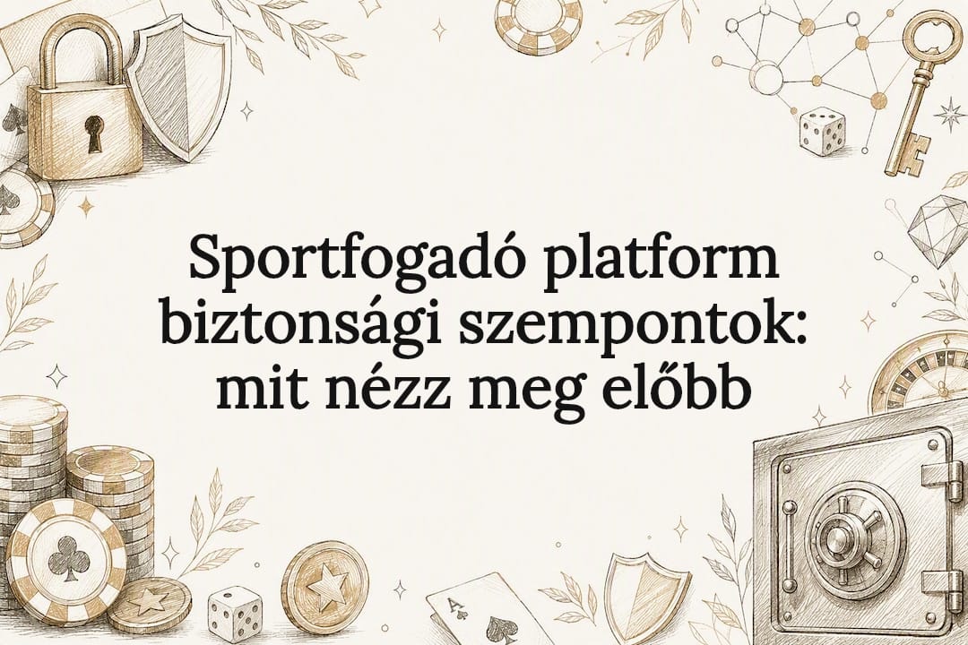 Sportfogadó platform biztonsági szempontok: mit nézz meg előbb