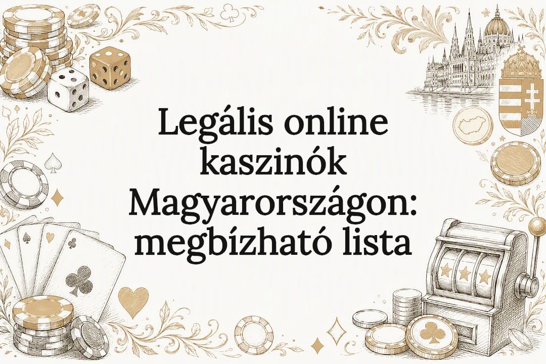 Legális online kaszinók Magyarországon: megbízható lista