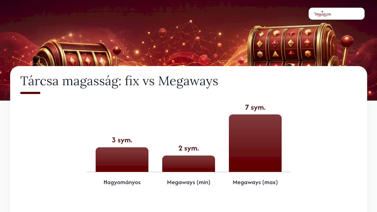 Hagyományos és Megaways tárcsák összevetése