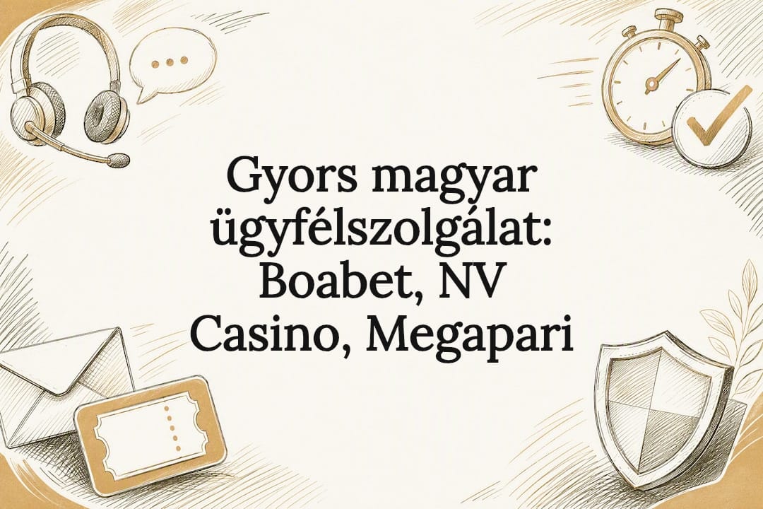 Gyors magyar ügyfélszolgálat: Boabet, NV Casino, Megapari