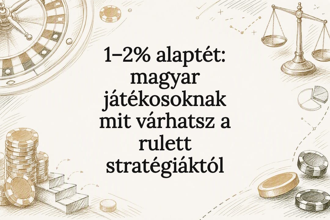 1–2% alaptét: magyar játékosoknak mit várhatsz a rulett stratégiáktól