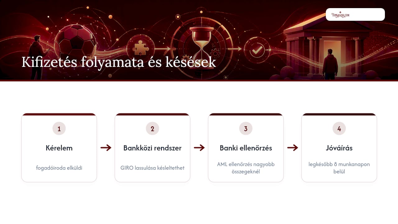 A kifizetési folyamat és a lehetséges késések
