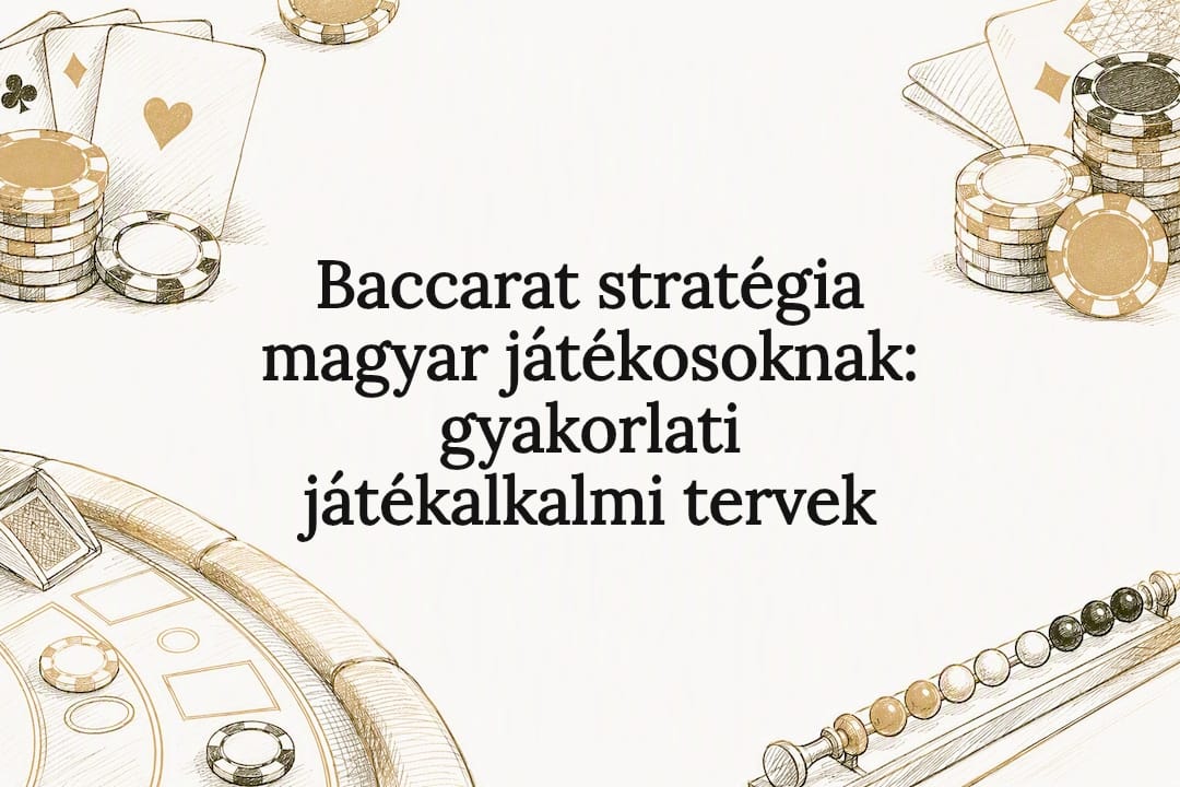 Baccarat stratégia magyar játékosoknak: gyakorlati játékalkalmi tervek