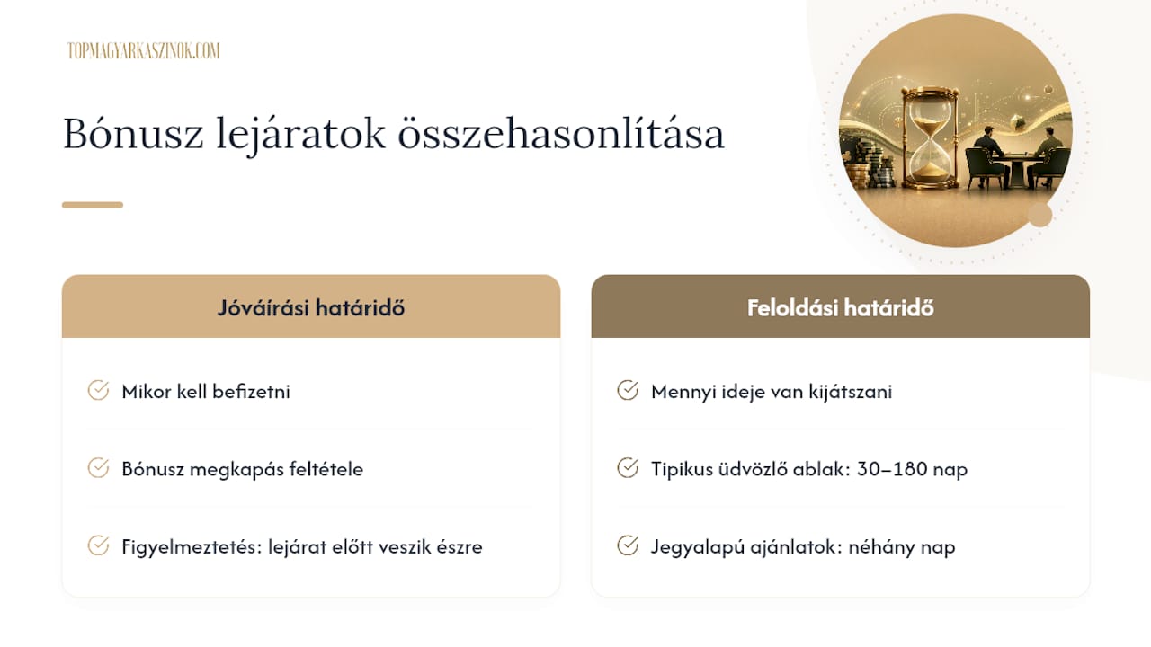 Póker bónuszok jóváírásának és feloldásának határideje