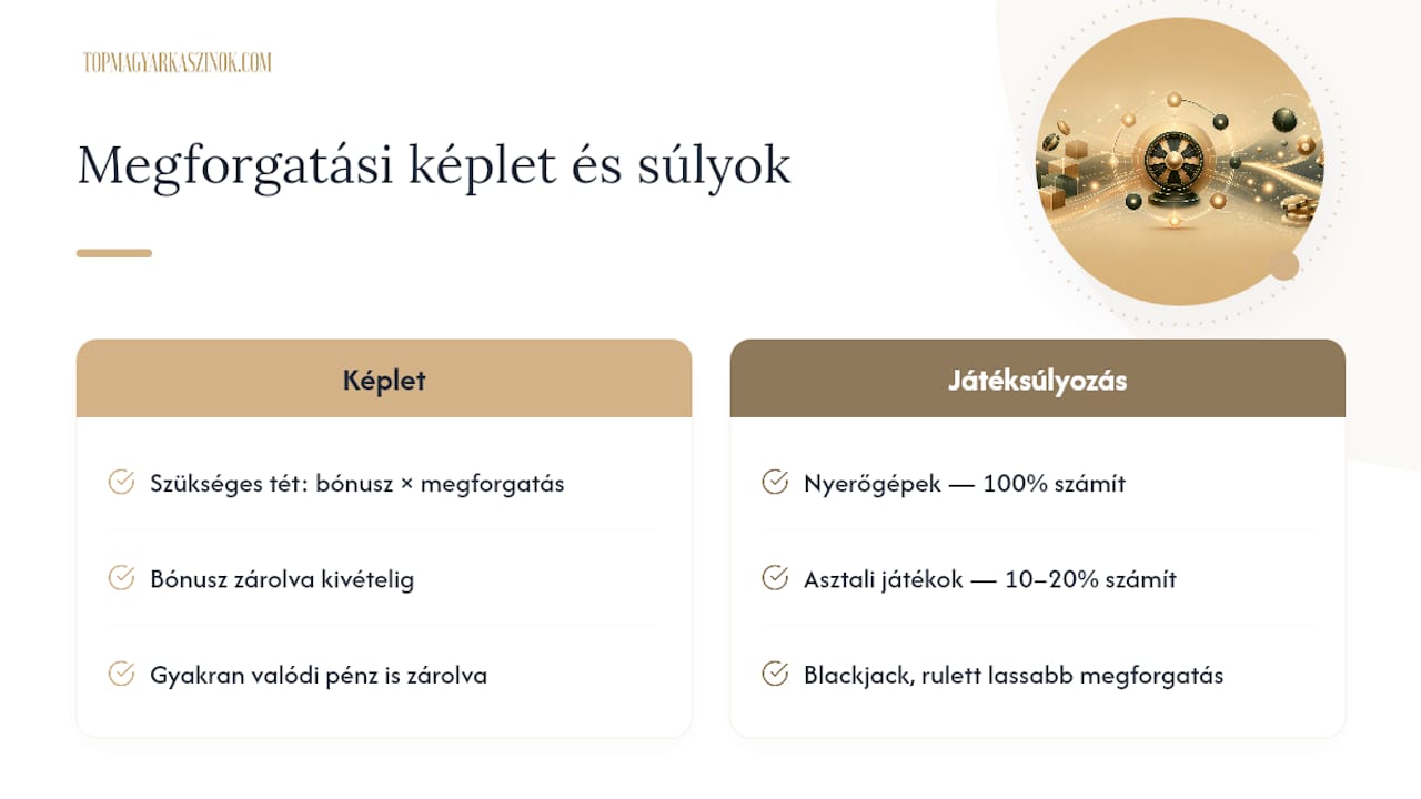 Megforgatási képlet és játéksúlyozás összehasonlítása