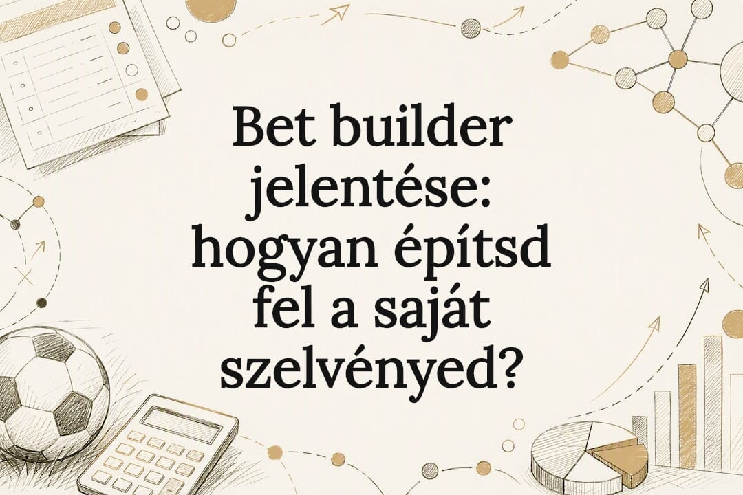 Bet builder jelentése: hogyan építsd fel a saját szelvényed?