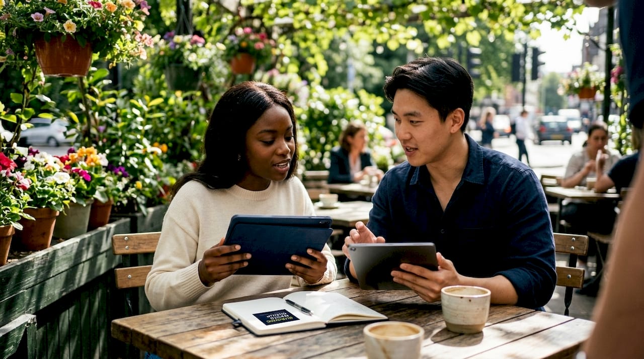 Marketers discussing testimonial video types