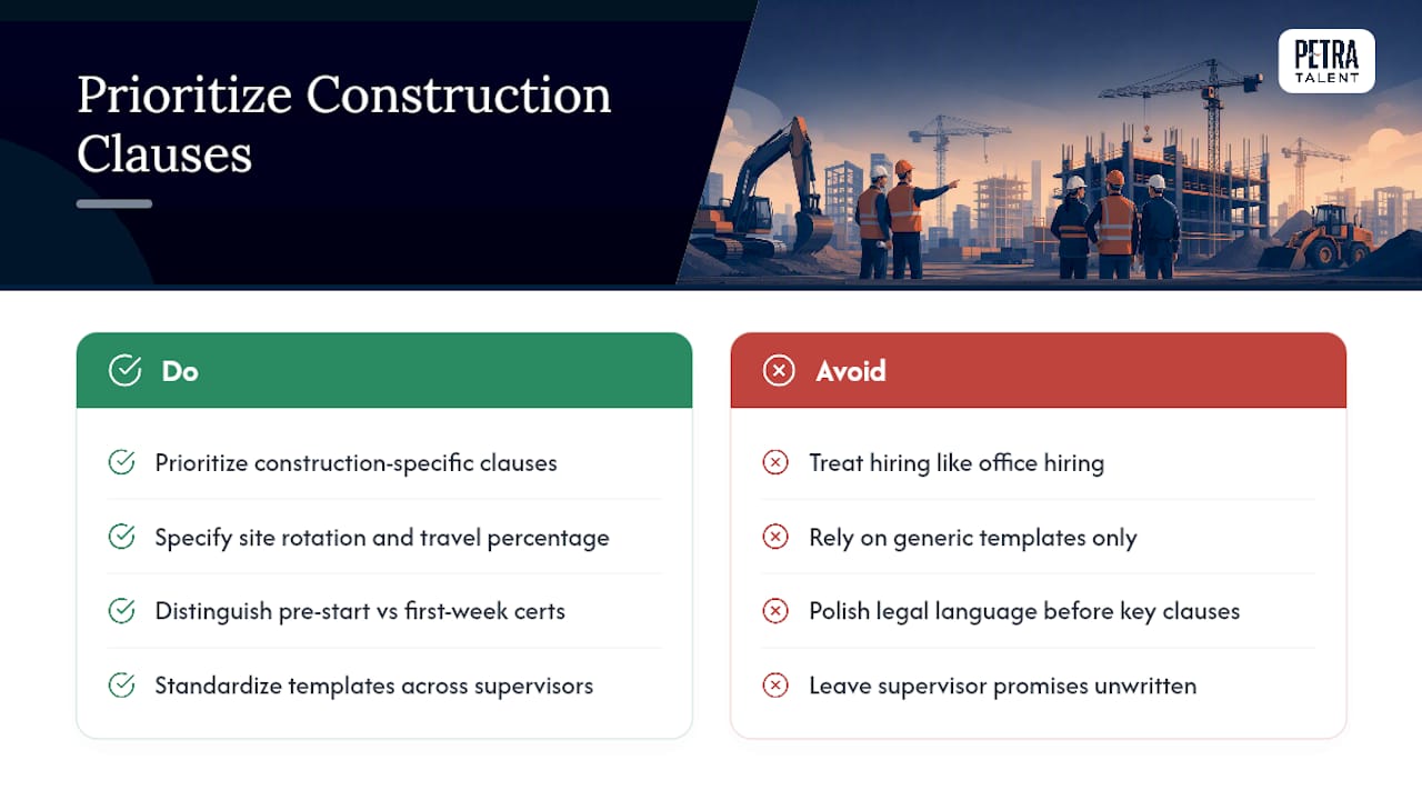 The Templates Aren't the Hard Part — overview diagram