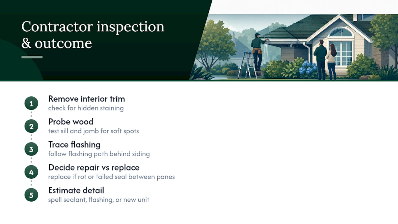 A Contractor's View on What Homeowners Miss About Leaking Windows — overview diagram
