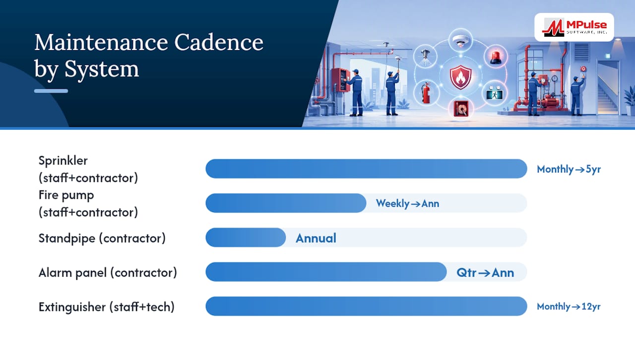 Inspection frequency and performer comparison overview
