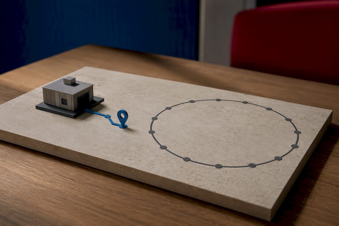 Job-linked location tracking privacy boundaries