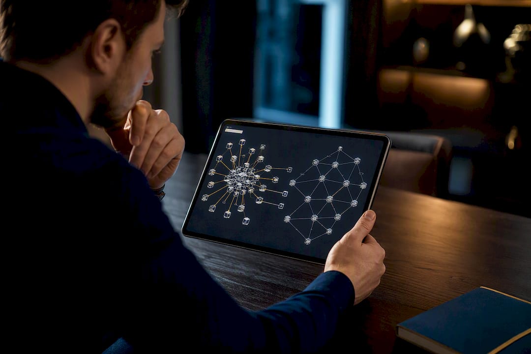 Blockchain network analysis for expert report