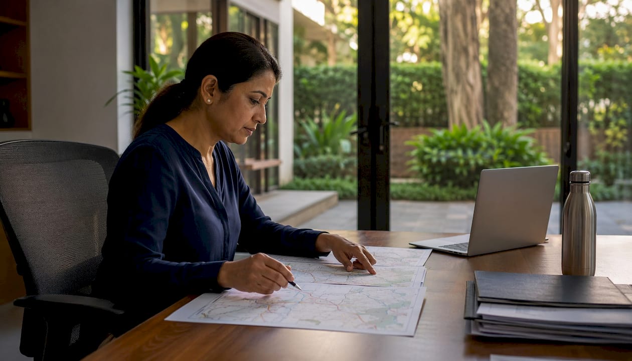 Dispatcher working at automated dispatch control station