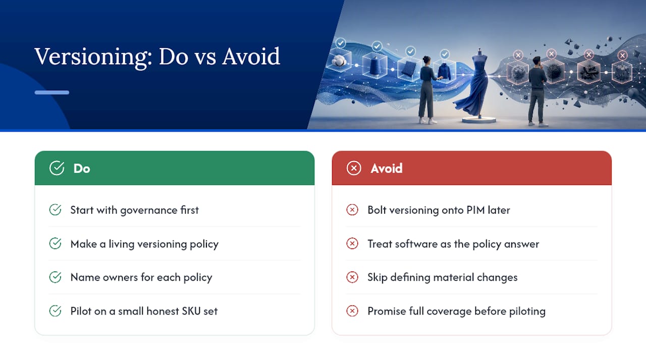 What Most Brands Get Backward About Version Control — overview diagram