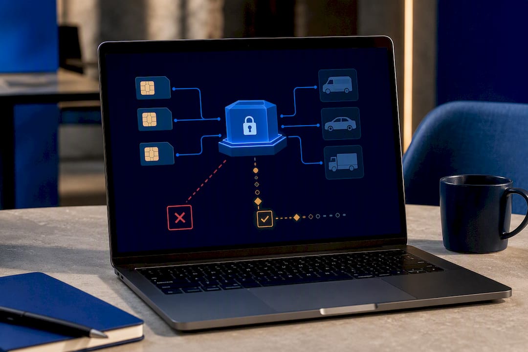 Secure SIM profile management and audit trail