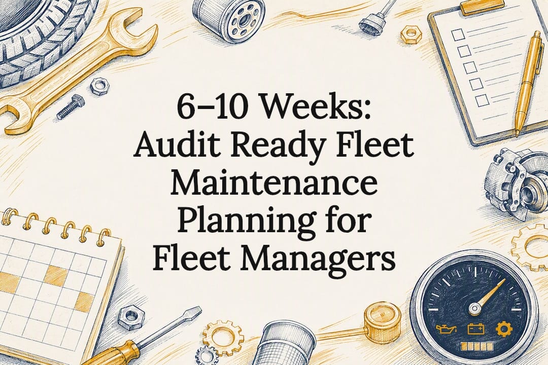 6-10 Weeks: Audit Ready Fleet Maintenance Planning for Fleet Managers