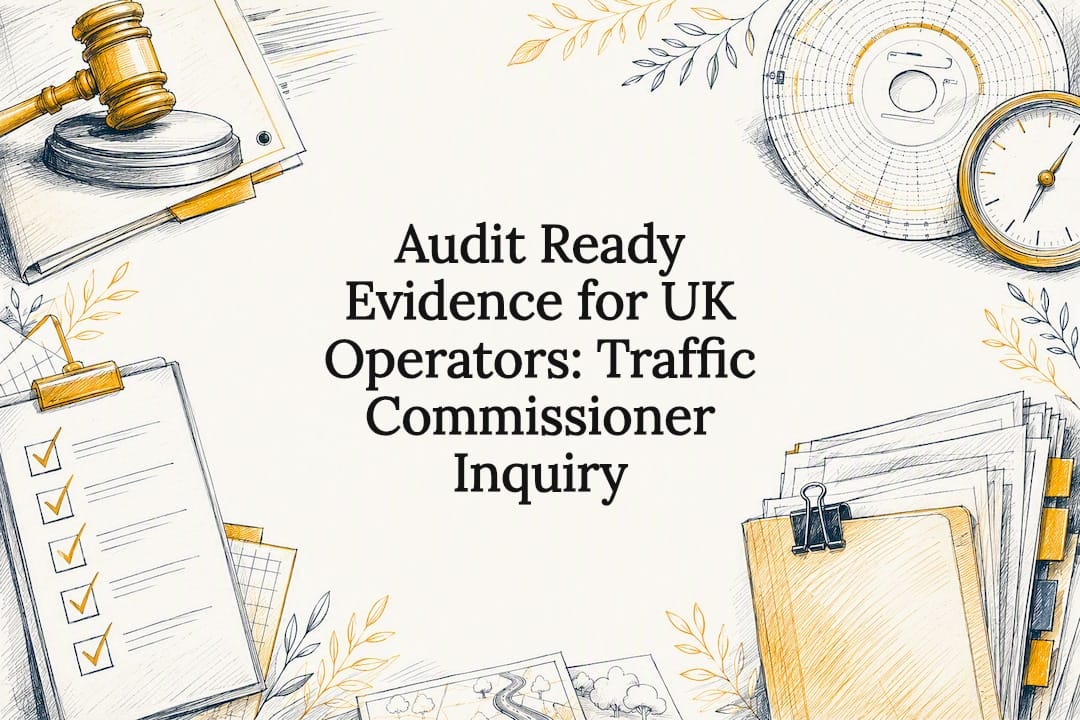 Audit Ready Evidence for UK Operators: Traffic Commissioner Inquiry