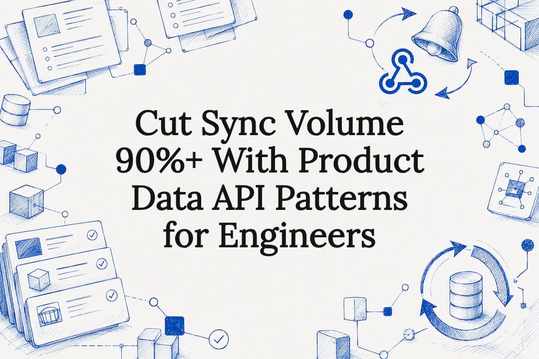 Decorative API data sync title card