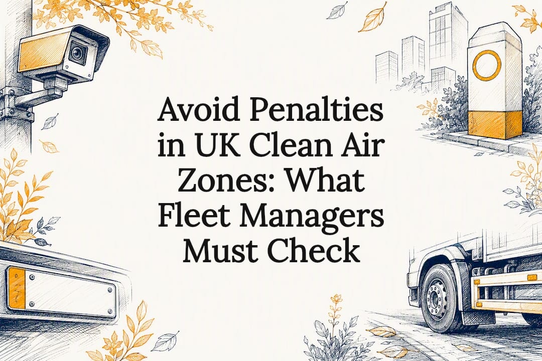 Avoid Penalties in UK Clean Air Zones: What Fleet Managers Must Check