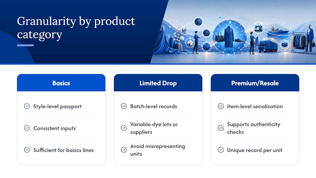 What Does Successful Textile DPP Implementation Look Like? — overview diagram