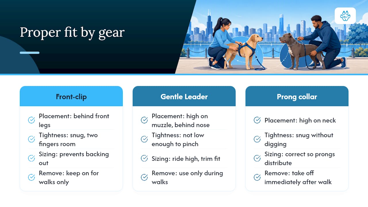 Fitting And Using Your Gear Safely — overview diagram