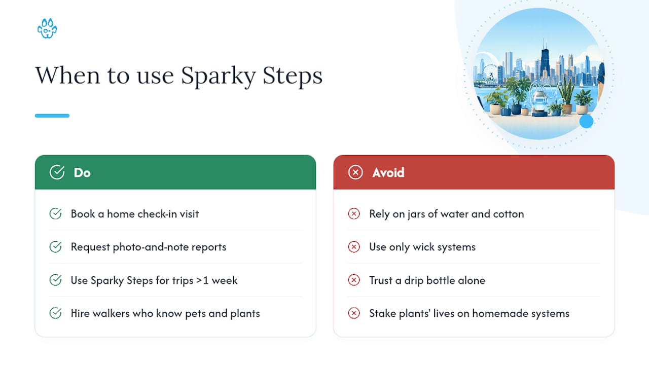 Let Sparky Steps handle the parts you can't automate — overview diagram