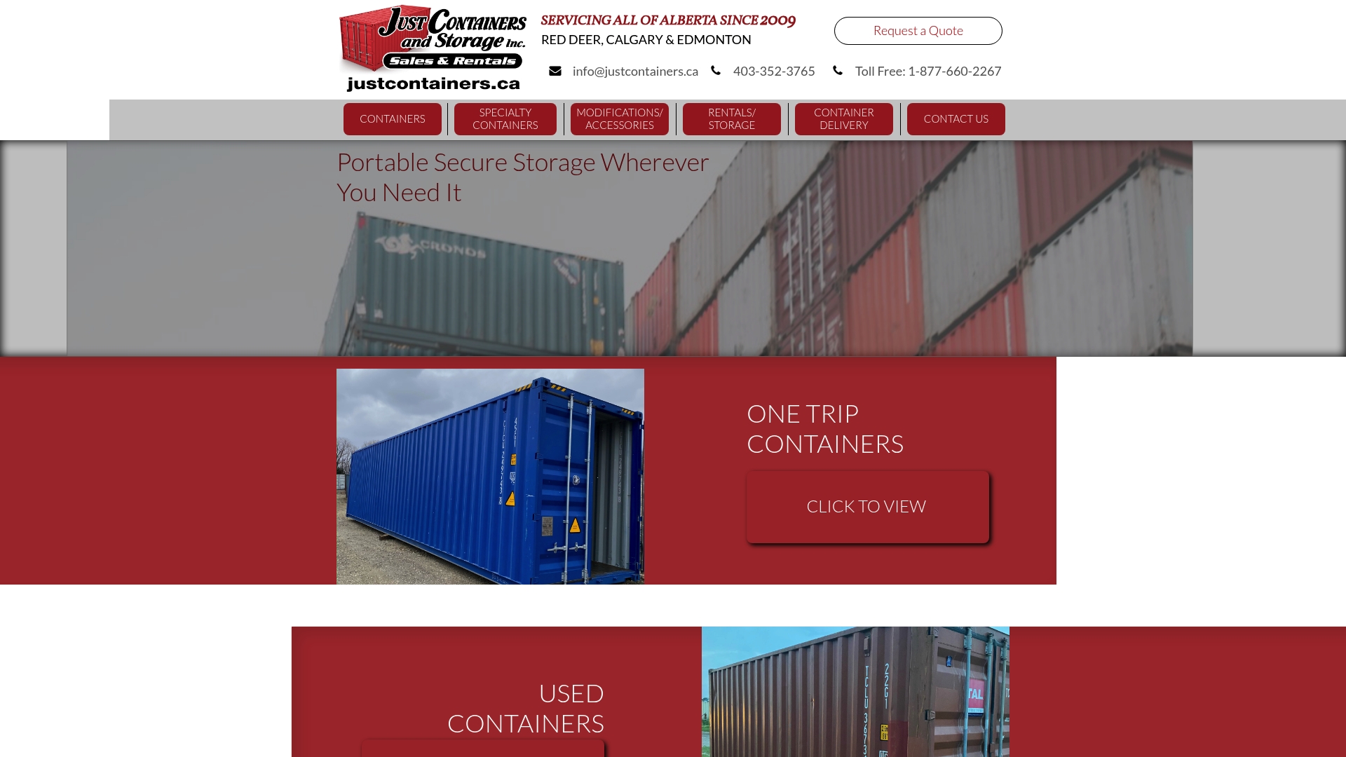 https://justcontainers.ca