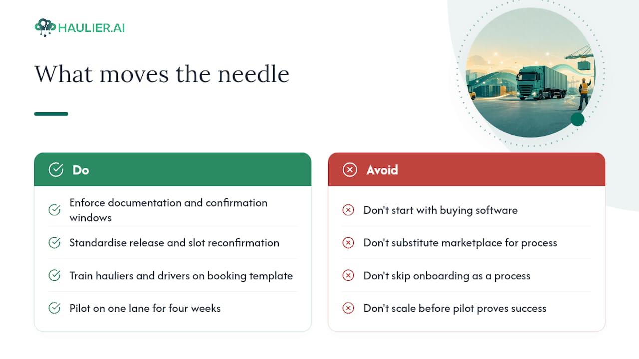 What actually moves the needle on collection failures — overview diagram