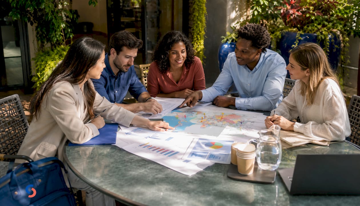 Collaborative review of international salary charts