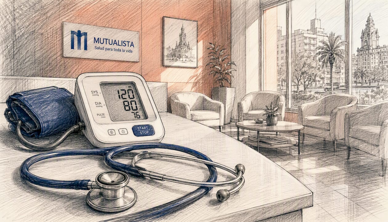 Mutualista clinic with medical tools